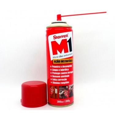 Imagem de Micro Óleo Anticorrosivo M1 Aerossol 300ml - Starrett M1-215