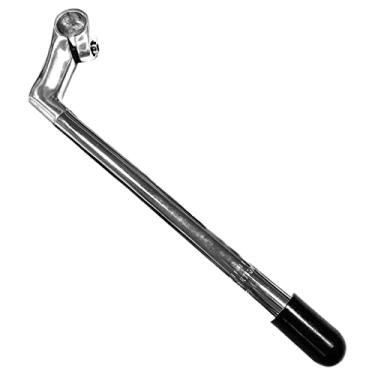 Imagem de Newmind Suporte de haste de pena de bicicleta premium para guidão de bicicleta com rosca de tubo roscado para bicicleta de estrada, gancho estilo retrô 25,4 mm/22,2 mm x 300 mm Sports Mountain - aço 25,4 x 22,2 300