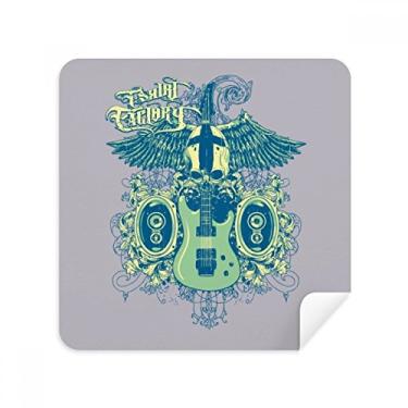 Imagem de Óculos de sol Jazz com estampa de instrumentos musicais, tecido de camurça, 2 unidades