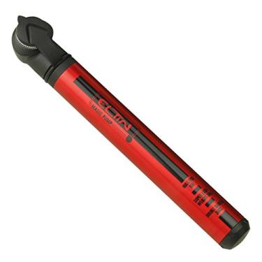 Imagem de Eltin Bike Mini Bomba Alta Pressão 160 PSI Válvula Presta Bomba Portátil Bicicletas de Estrada cabe no bolso/camisa/kit de ferramentas/mochila (vermelho)