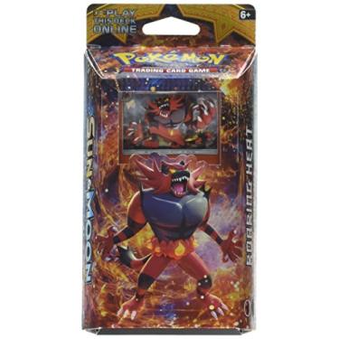 Imagem de Pokemon TCG: Sun & Moon - Incineroar Roaring Heat Theme Deck | Full Ready to Play Deck of 60 Cards | Includes Cracked Ice Holofoil Version of Incineroar Plus Deck Case, Litten Metallic Coin & More