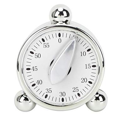 Imagem de Temporizador de cozinha,temporizador mecanico Lembrete de cozimento Despertador preciso Lembrete de contagem regressiva para cabeleireiro de cozinha, sal?o de beleza, processamento de cor de cab