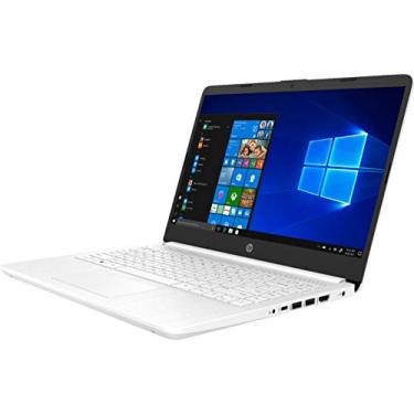 Imagem de 2020 HP 14 "HD (1366 x 768) Laptop fino e leve PC, processador Intel Celeron N4020 Dual-Core, Memória DDR4 de 4 GB, 64 GB Emmc, HDMI, Wifi, Bluetooth, Windows 10 S, 1 ano Microsoft 365, Snowflake White