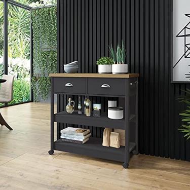 Imagem de Fruteira galão agua Ditália 2 Gavetas Ba-135 cor:preto