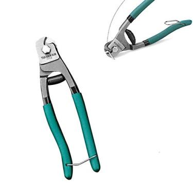 Imagem de Cortador de corda de aço resistente de 20 cm, alicate de corte de cabo de câmbio de freio de bicicleta externo interno, ferramenta multifunções para cabos rígidos macios, trilhos, projetos "faça você mesmo", linha de roupas, guinchos