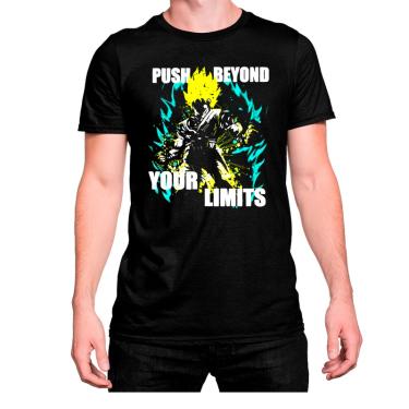Imagem de Camiseta Algodão Dragon Ball Push Your Limits T-Shirt