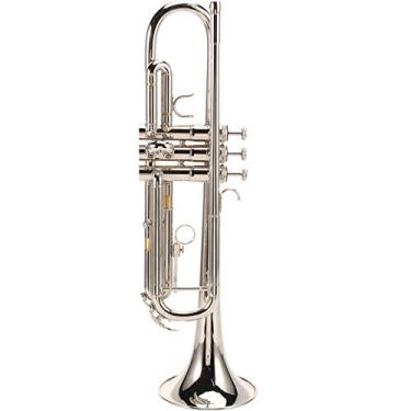 Imagem de Mxzzand Trompete de instrumentos musicais Practica com bocal para amantes de trompete para concertos