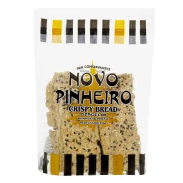 Imagem de Pão Tipo Sueco (Crisp Bread) com Gergelim Branco e Preto Novo Pinheiro 150g