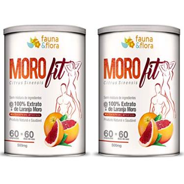 Imagem de Morofit 500mg Fauna & Flora - à Base de Laranja Moro - Combo 2 Latas