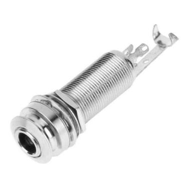 Imagem de Jack Roldana Blindado Stereo Para Violão E Viola Cromado