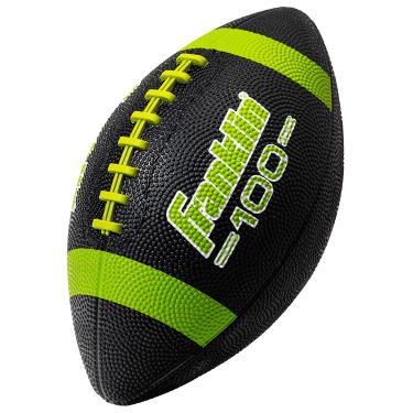 Imagem de Franklin 33048C4 Jr Grip-Rite Borracha Futebol Preto/Limão