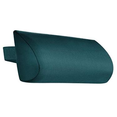 Imagem de Encosto de almofada de substituição universal F Fityle 10 cores para cadeira com faixa elástica, almofada de apoio de cabeça acolchoada removível para cadeira de descanso, Dark Green