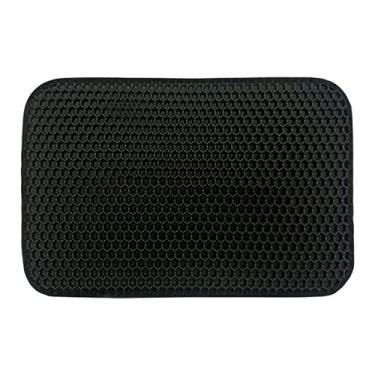 Imagem de IEUDNS Esteiras de Areia para Gatos Controle de Dispersão Tapete de Armadilha de Areia Almofada Leve E Resistente Ao Desgaste Fácil de Limpar Caixa de Areia, 30cm x 45cm