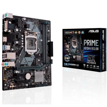Imagem de Placa mãe Asus Prime H310M-E R2.0/BR LGA 1151 - Chipset Intel 9ª Geração Coffee Lake USB 3.1-Unissex