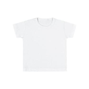Imagem de Camiseta Masculina Básica Branca 12 Ao 16 - Fakini