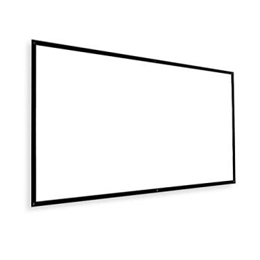 Imagem de Tela do projetor de 100 polegadas 16:9 HD Tela de projeção portátil dobrável Anti-rugas Tela de filmes de projeção frontal traseira para home theater Filmes internos externos