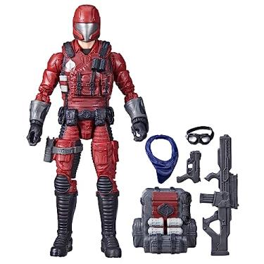 Imagem de Boneco G.I. JOE Classified Series - Figura 15 cm e acessórios - Crimson Viper - F7468 - Hasbro