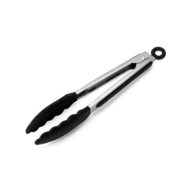 Imagem de Pegador Silicone Carne Churrasco Salada Cozinha pinça 26cm