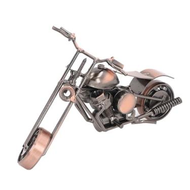 Imagem de Jtlb Crianças Vintage Modelo de Motocicleta Ferro Vintage Ferro Arte Ornamento Moto Motocicleta Brinquedo para Decoração Casa Coleção