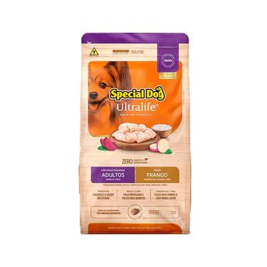 Imagem de Ração Cães Special Dog Ultralife Adultos Raças Pequenas Frango E Arroz 3kg