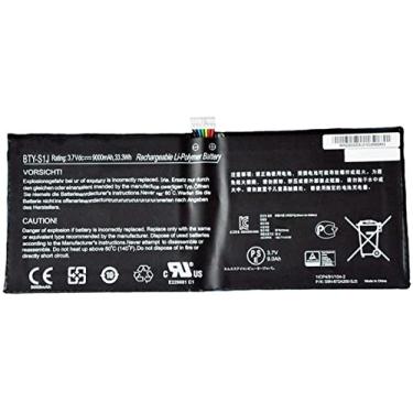 Imagem de Bateria do notebook for 3.7V 9000mAh 33.3Wh BTY-S1J Replacement Laptop Battery for MSI W20 3M-013US 11.6-inch Tablet Series Notebook