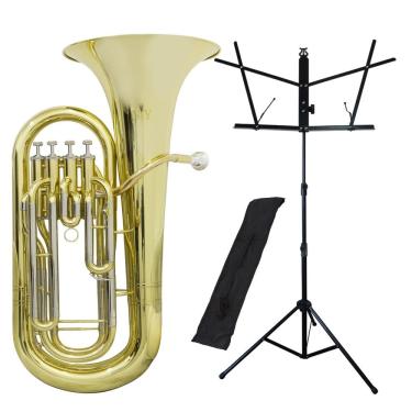 Imagem de Kit Bombardino de 4 Chaves EP 340 New York + Estante de Partitura S1
