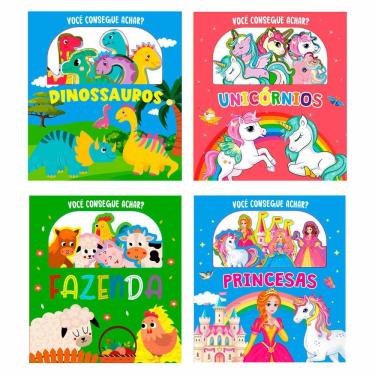 Imagem de Coleção Você Consegue Achar - Kit com 4 Livrinhos