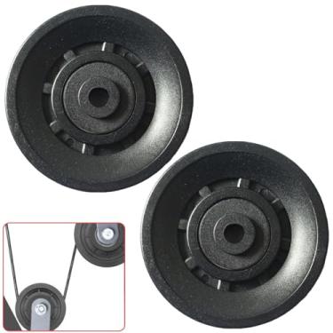 Imagem de SquEqu Sistema de polia de cabo de substituição de rolamento universal 70 mm rolo de roda para fitness LAT e cabo de elevação, acessórios de máquina, exercícios, equipamento de ginástica, pulldown,