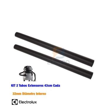 Imagem de Tubo Extensor 2 Peças de 43cm Aspirador de Pó Electrolux A10 Smart