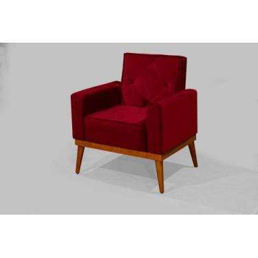 Imagem de Cadeira Poltrona Quarto Feminino Clínica Recepção - Portofino Estofado