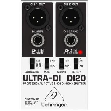 Imagem de Direct Box Behringer Ultra DI20