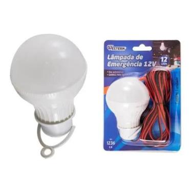 Imagem de Lâmpada De Emergência 12V C/ Garras  Western 1236