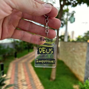 Imagem de Chaveiro Religioso Salmos - Acrihome Acrílicos