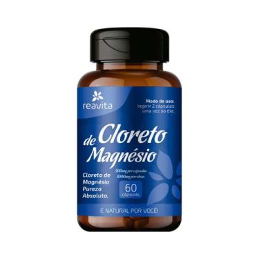 Imagem de Cloreto de magnésio - 60 cáp de 500mg - Reavita