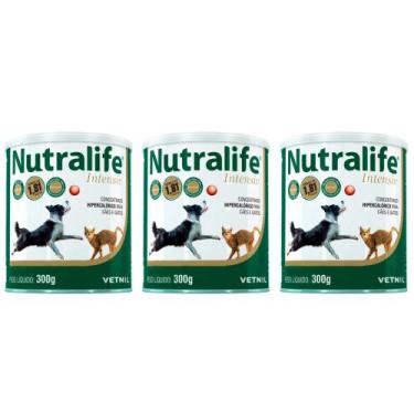 Imagem de Nutralife Intensiv 300g Hipercalórico - 3 unidades - Vetnil