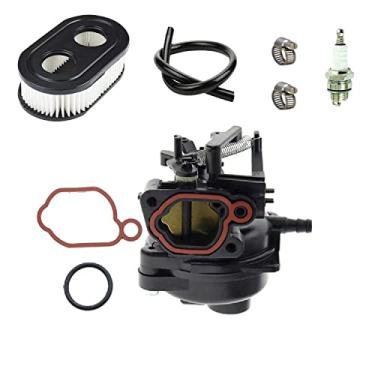 Imagem de LUPING Conjunto de carburador 799584 592361 com filtro de ar 593260 798452 594057 594529 vela de ignição para 550EX 725EXI 625EX 675EX 140cc 09P702 Toro 20339 20332 203334 Motores Troy Bilt TB110 TB200 20353 20355