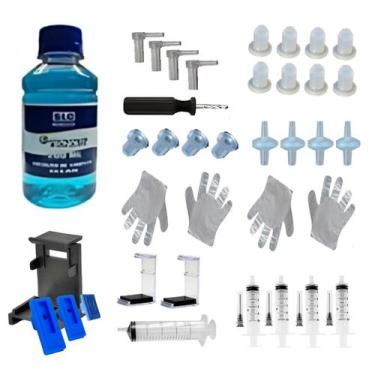 Imagem de Broca Verruma Snap Fill Anéis Clipes Bicos Tampões Bulk Ink - TECNOUT