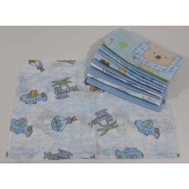 Imagem de 4 Fronhas 100% Algodão Berço 28x40cm Travesseiro Bebê - Dugu, Masculin