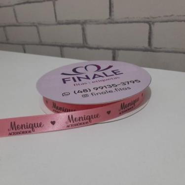 Imagem de 100m Fita De Cetim Personalizada N3 - 1,5cm - Finale Fitas