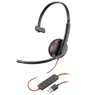 Imagem de Headset Plantronics C3210 Blackwire Usb/C e USB/A - 8X214A6, Preto