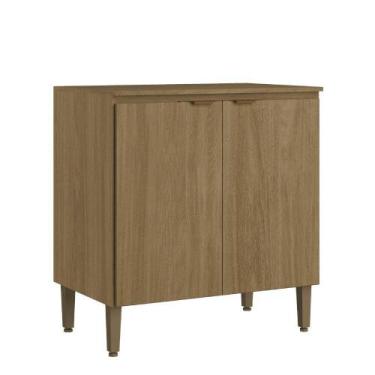 Imagem de Balcão Com Tampo THB CM220 Mag 2 Portas 87x80x52cm, NATURALE