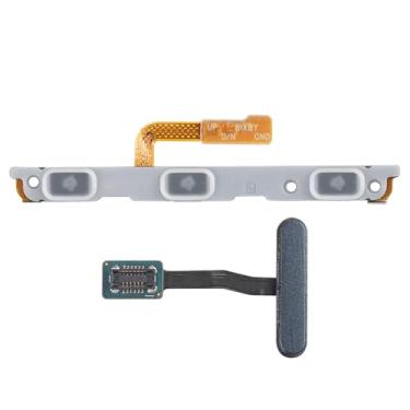 Imagem de BESJMYT Botão liga/desliga sensor de impressão digital cabo flexível e botão de volume cabo flexível de substituição para Samsung Galaxy S10e botão de controle liga/desliga lateral peças de reparo