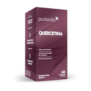 Imagem de Quercetina 200mg + Vitamina C - 60 Cápsulas - Puravida