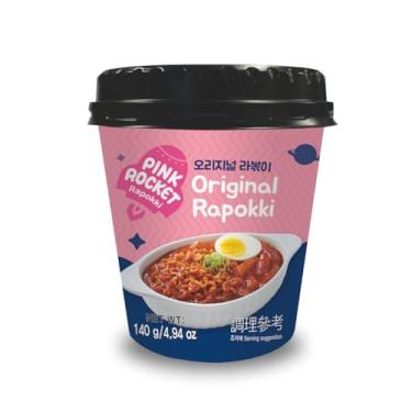 Imagem de Rapokki Ramen com Topokki Sabor Original Pink Rocket Copo - 140 gramas