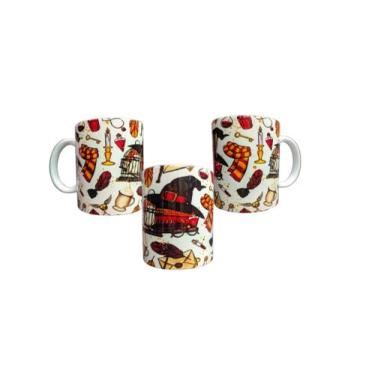 Imagem de Caneca Porcelana - Harry Potter - Sublimação, Branco