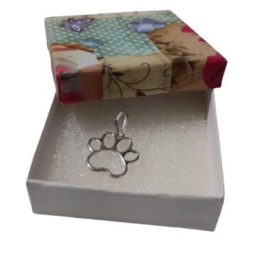 Imagem de Pingente Banhado a Ouro / Prata Cachorro Gato Pets Bichinho Estimação 