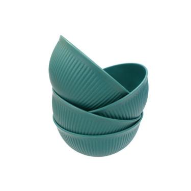 Imagem de Kit Bowls com 4 Unid Plástico 380ml 2443538 Verde - Quanhe