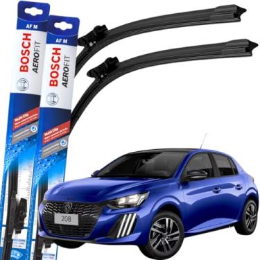 Imagem de Par Palheta Limpador Parabrisa Original Bosch Multiclip Peugeot 208 2021 à 2025