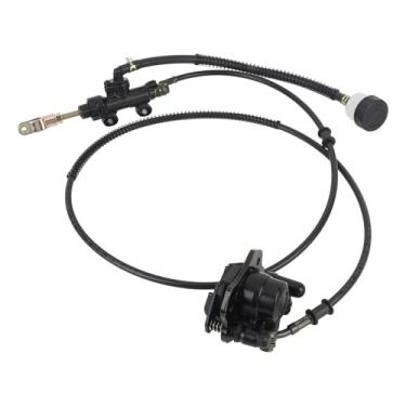 Imagem de Kit de Cilindro Mestre de Pinça de Freio de Disco Hidráulico Com 1,5 M de Mangueira e Pastilhas de Freio para ATV Quad Go Kart Mini Bike