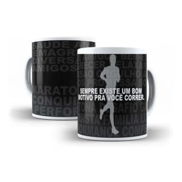 Imagem de Caneca Porcelana Corrida De Rua Sempre Existe Um Motivo Maratona - Vil